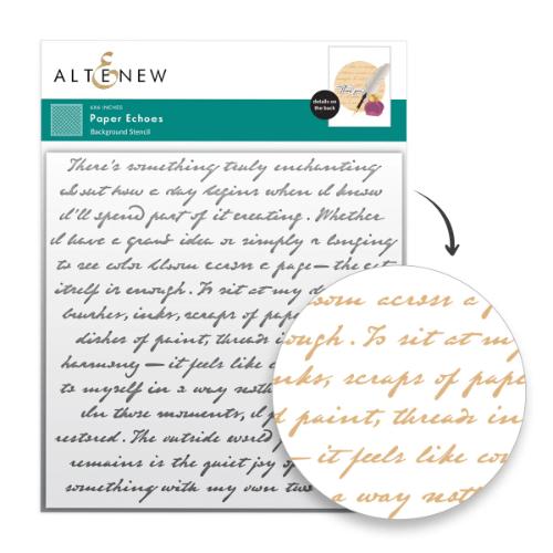 Altenew - Paper Echoes Stencil