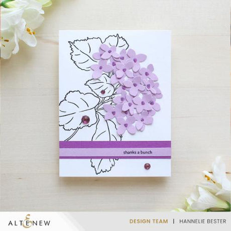Altenew - Pop-It-Up: Blooming Hydrangea Stamp & Die Set