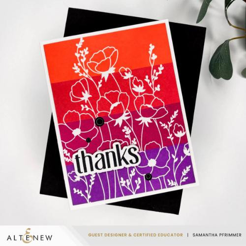 Altenew - Wildflower Whispers Press Plate