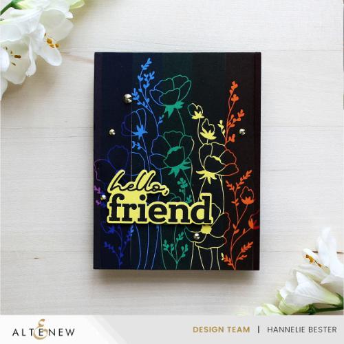 Altenew - Wildflower Whispers Press Plate