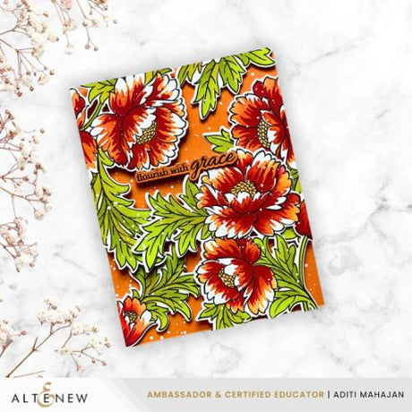 Altenew - Build-A-Garden: Scripted in Bloom & Add-on Die Bundle - Postage as per Actual