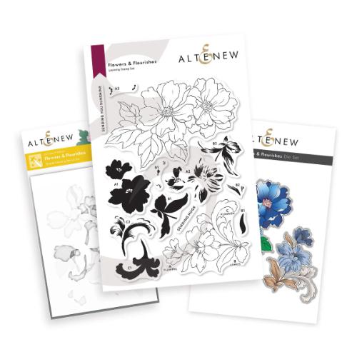 Altenew - Flowers & Flourishes - Complete Bundle - Postage as per Actual