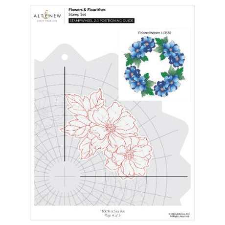 Altenew - Flowers & Flourishes - Complete Bundle - Postage as per Actual