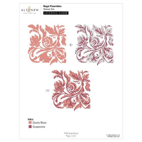 Altenew - Regal Flourishes - Complete Bundle