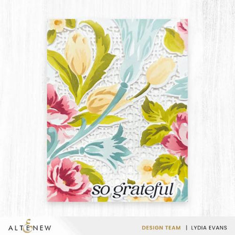 Altenew - Build-A-Garden: Flourished Flora & Add-On Die Bundle - Postage as per Actual