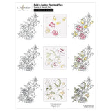 Altenew - Build-A-Garden: Flourished Flora & Add-On Die Bundle - Postage as per Actual