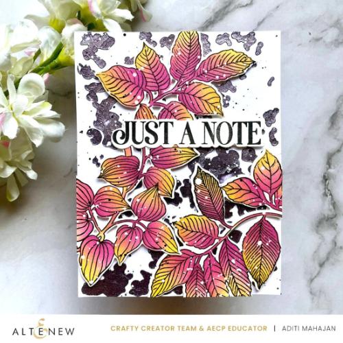 Altenew - Craft Your Life Project Kit: Arched Foliage & Add-on Embossing Folder Bundle - Postage as per Actual