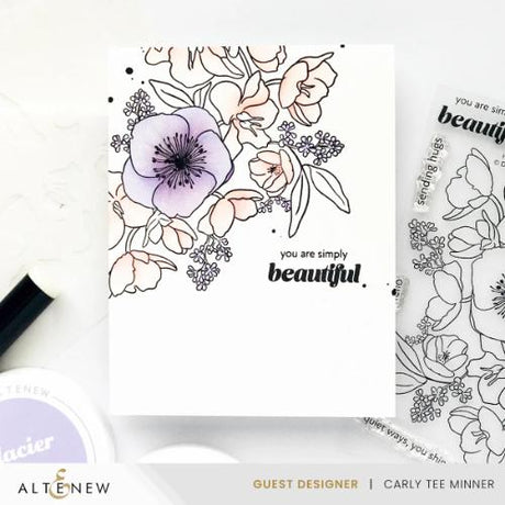 Altenew - Build-A-Garden: Hellebore Haven & Add-on Embossing Folder Bundle - Postage as per Actual