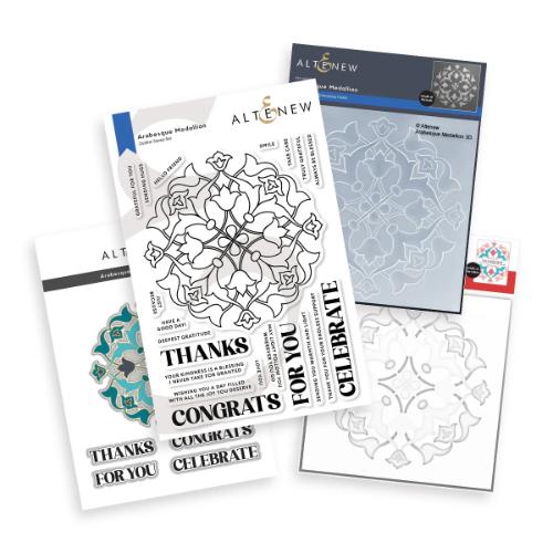 Altenew - Arabesque Medallion - Complete Bundle - Postage as per Actual