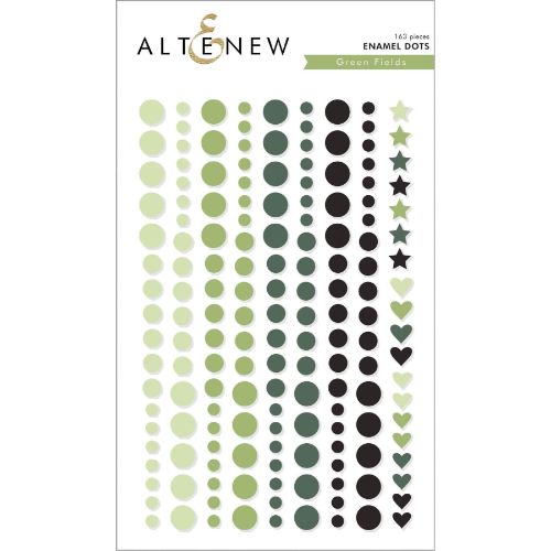 Altenew - Green Fields Enamel Dots