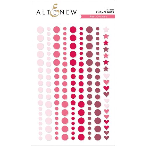 Altenew - Red Cosmos Enamel Dots