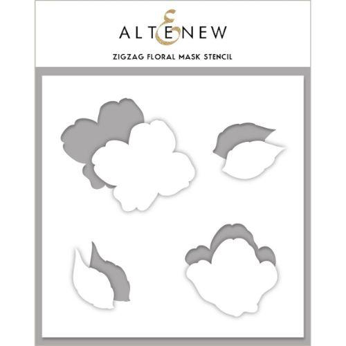 Altenew - Zig Zag Floral Mask Stencil