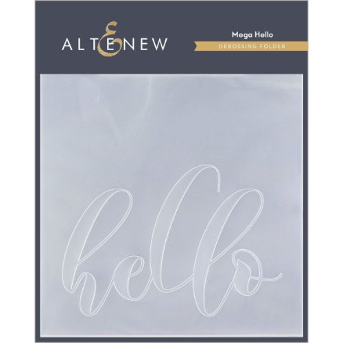 Altenew - Mega Hello Debossing Folder