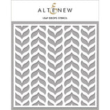 Altenew - Leaf Drops Stencil