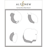 Altenew - Cartoon Rose Mask Stencil