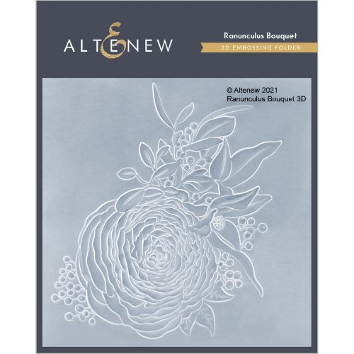 Altenew - Ranunculus Bouquet 3D Embossing Folder