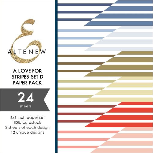 Altenew - A Love for Stripes Set D 6x6 Paper Pack