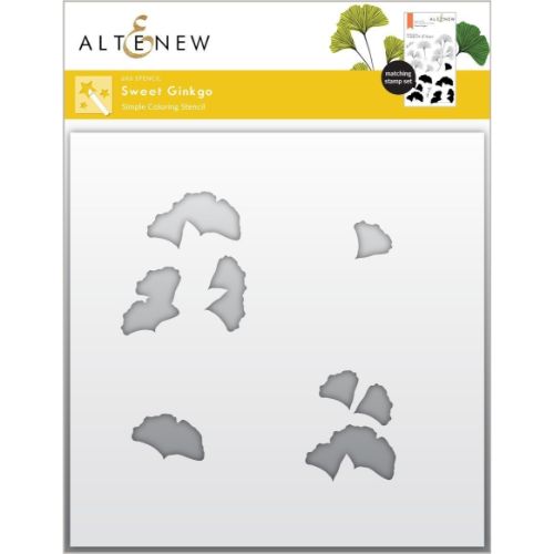 Altenew - Sweet Ginkgo Simple Coloring Stencil