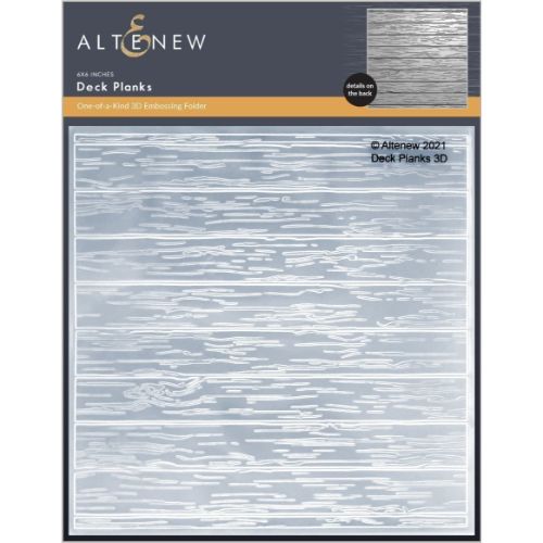 Altenew - Deck Planks 3D Embossing Folder