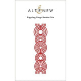 Altenew - Rippling Rings Border Die