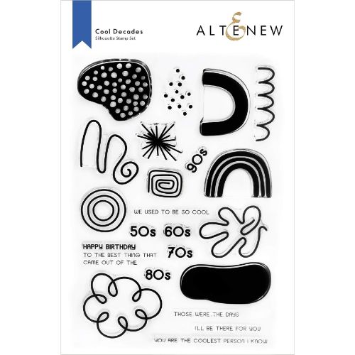 Altenew - Cool Decades Stamp Set