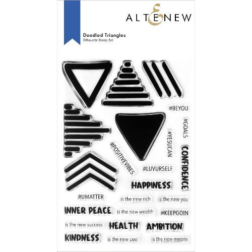 Altenew - Doodled Triangles Stamp Set