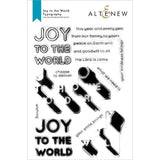 Altenew - Joy to the World Typography Stamp Set