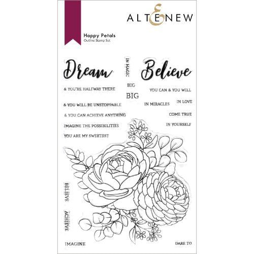 Altenew - Happy Petals Stamp Set