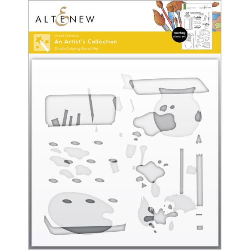 Altenew - An Artist's Collection Coloring Stencil Set (2 in 1)