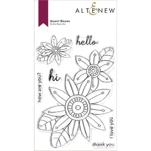 Altenew - Quaint Blooms Stamp Set