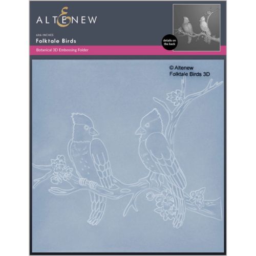 Altenew - Folktale Birds 3D Embossing Folder