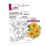 Altenew - Paint-A-Flower: French Marigold Outline Stamp Set