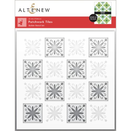 Altenew - Patchwork Tiles - Stencil Set