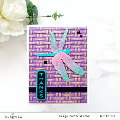 Altenew - Delicate Dragonflies - Hot Foil Plate Set
