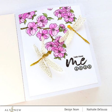 Altenew - Delicate Dragonflies - Hot Foil Plate Set