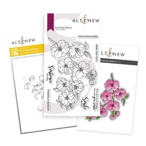 Altenew - Stunning Sakura - Complete Bundle - Postage as per Actual