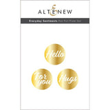 Altenew - Everyday Sentiments Hot Foil Plate Set