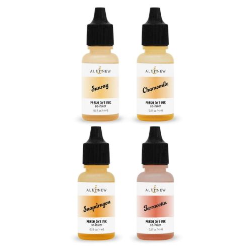 Altenew - Golden Sunset Fresh Dye Ink Re-inker - Complete Bundle