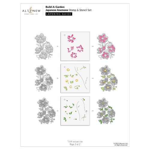 Altenew - Build-A-Garden: Japanese Anemone