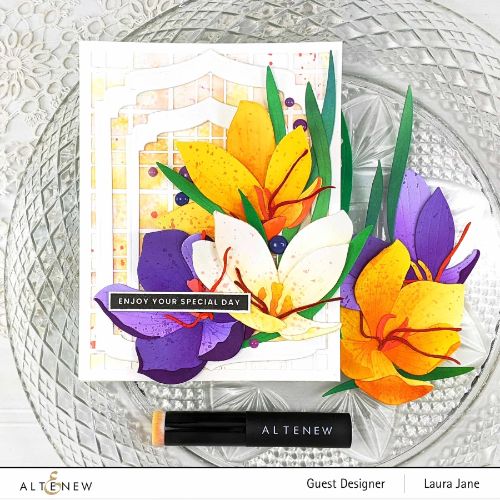 Altenew - Craft-A-Flower: Saffron Layering Die Set