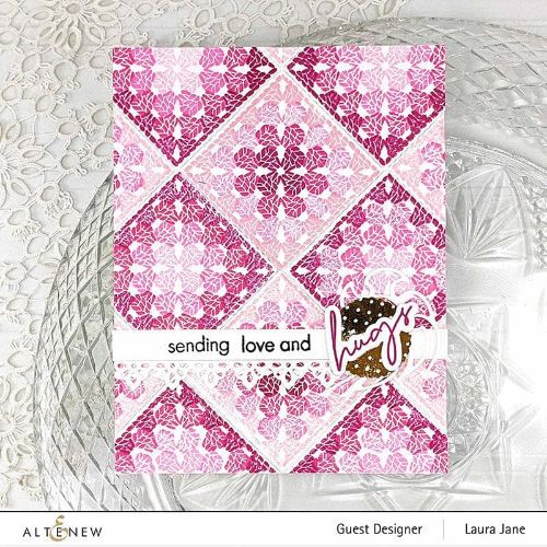 Altenew - Mini Delight: Granny Squares Stamp & Die Set