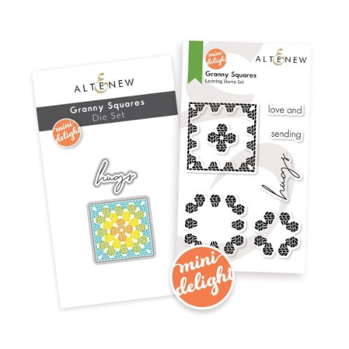 Altenew - Mini Delight: Granny Squares Stamp & Die Set