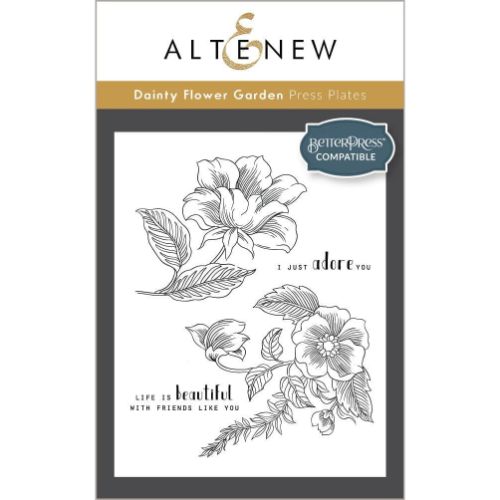 Altenew - Dainty Flower Garden Press Plates