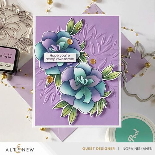 Altenew - Proud of You Simple Coloring/Layering Stencil