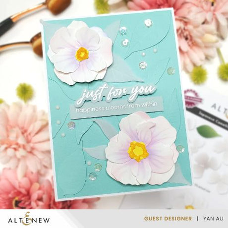Altenew - Craft-A-Flower: Japanese Camellia Layering Die Set - Postage as per Actual
