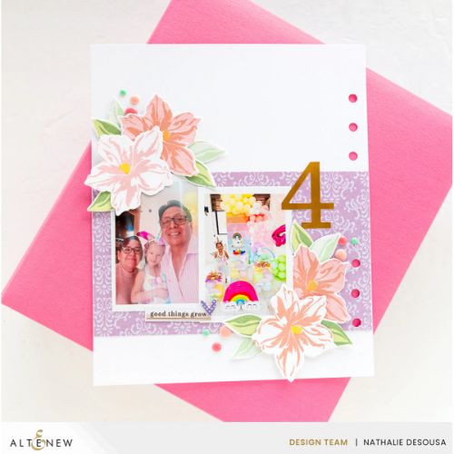 Altenew - Mini Delight: Radiating Beauty Stamp & Die Set