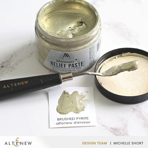 Altenew - Shimmer Relief Paste - Brushed Pyrite