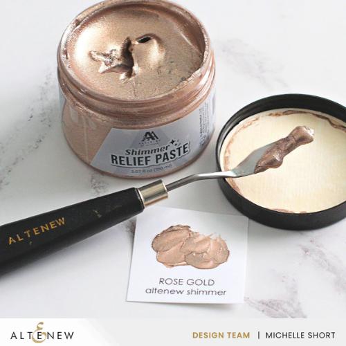 Altenew - Shimmer Relief Paste - Rose Gold