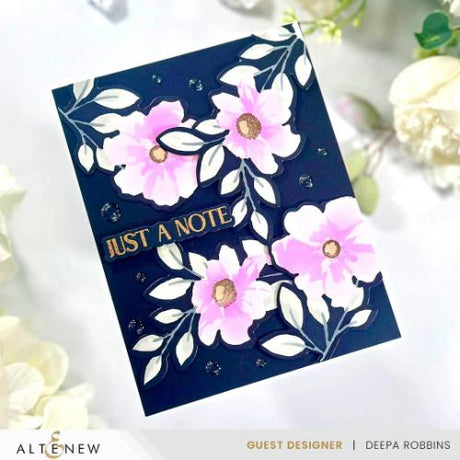 Altenew - Dynamic Duo: Painted Blossoms & Add-on Die Bundle