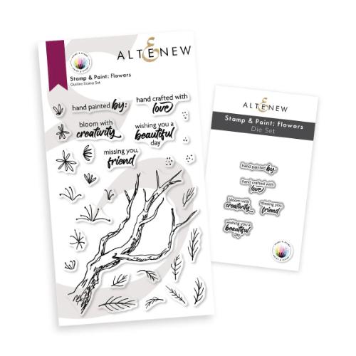 Altenew - Stamp & Paint: Flowers - Complete bundle